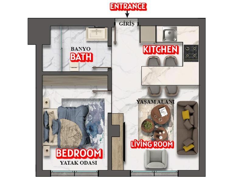 Goelhisar Mavi Konak Apart Otel Екстериор снимка