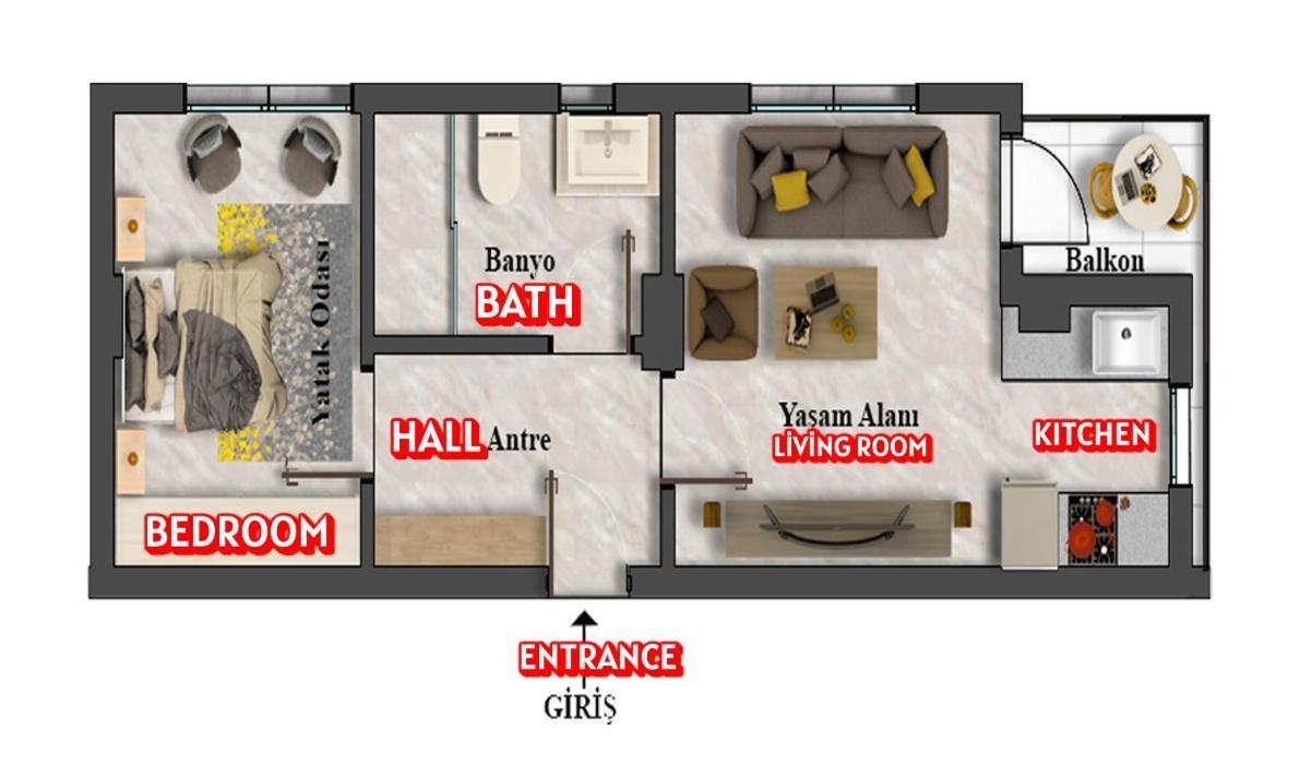 Goelhisar Mavi Konak Apart Otel Екстериор снимка